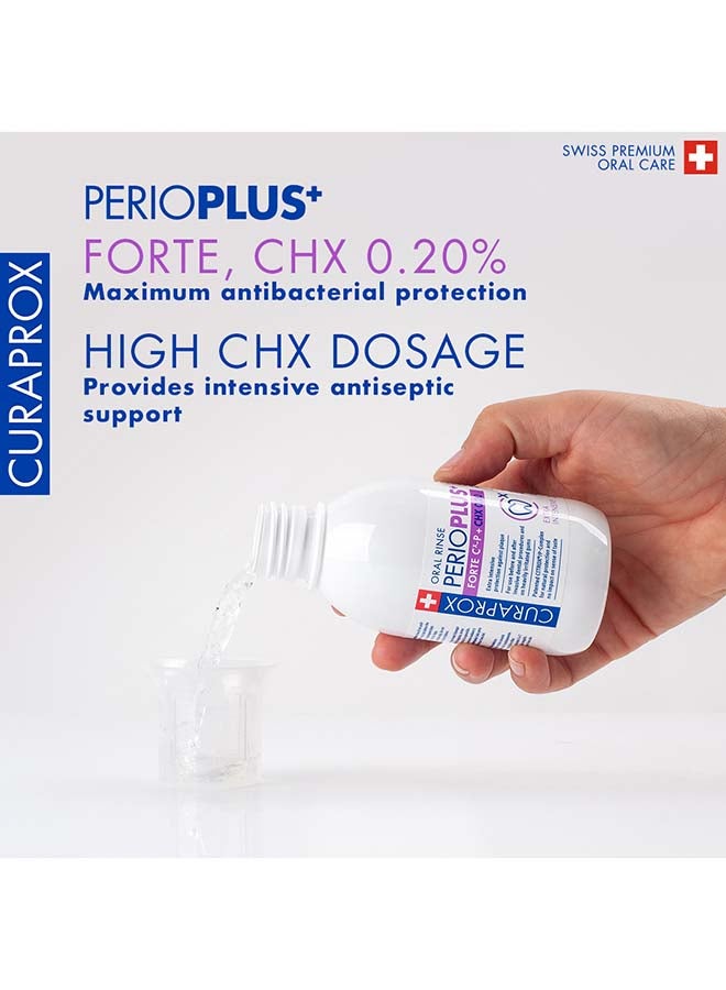 CURAPROX Perio Plus Forte Chx 0.20% Mouthwash, 200Ml - Image 2